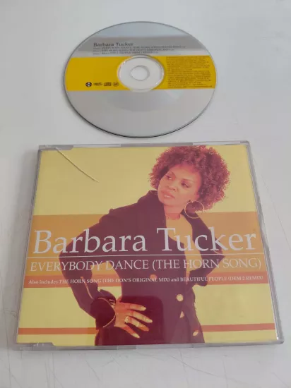 Barbara Tucker – Everybody Dance (The Horn Song) - 1998  Avrupa Basım - CD, Single