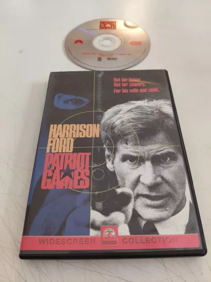 Patriot Games ( Tehlikeli Oyunlar)  - Harrison Ford - DVD Film /1.Bölge - Türkçe altyazı yoktur