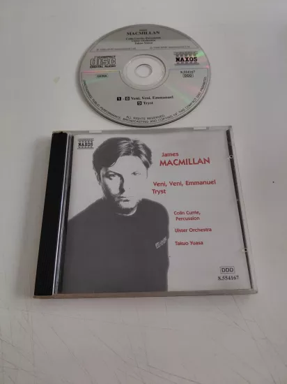 James MacMillan - Takuo Yuasa – Veni, Veni, Emmanuel • Tryst - 1998  Almanya Basım - CD Albüm