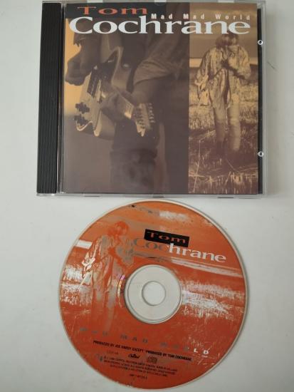 Tom Cochrane – Mad Mad World - 1991  Avrupa  Basım - 2. El  CD Albüm