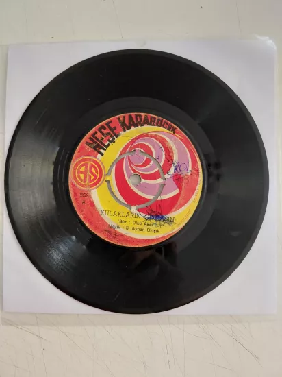 Neşe Karaböcek – Kulakların Çınlasın / Ben Gamlı Hazan -  Türkiye Basım 45’lik Plak /Kapaksız