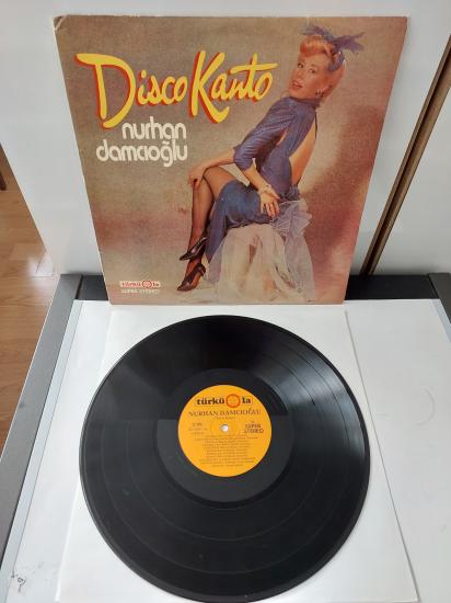 Nurhan Damcıoğlu - Disco Kanto - 1980 Türkiye Basım LP 33 lük Plak