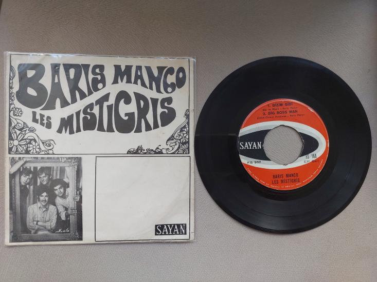 Barış Manço, Les Mistigris ‎– Bizim Gibi 1967 Türkiye Basım Nadir 45 Lik EP Plak