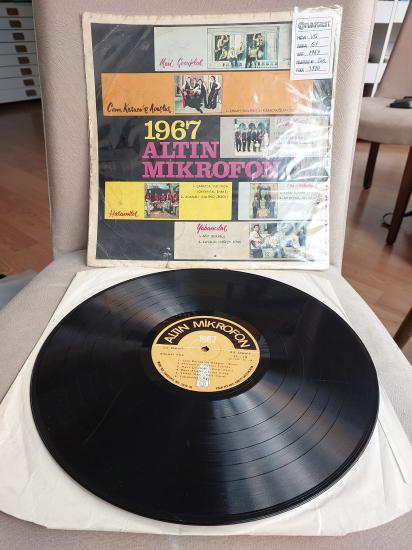 1967 Altın Mikrofon - 1967 Türkiye Basım 33 Lük LP Plak