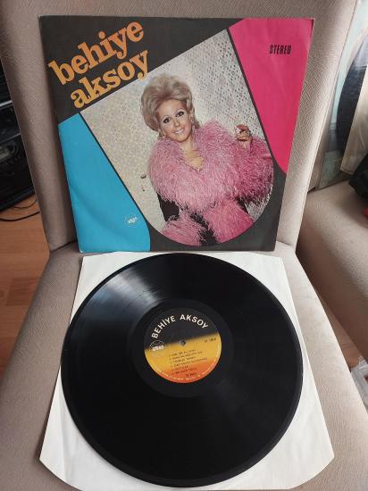Behiye Aksoy – Karlı Bir Kış Günü - 1973 Türkiye Basım - LP Plak Albüm