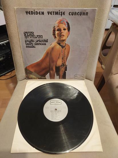 Yediden Yetmişe Curcuna (Exotic Oriental Belly-Dance Music) - 1978 Türkiye Basım - LP Plak Albüm