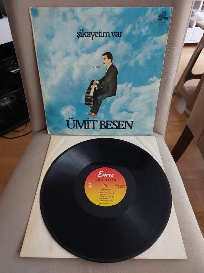 Ümit Besen – Şikayetim Var - 1980 Türkiye Basım - LP Plak Albüm