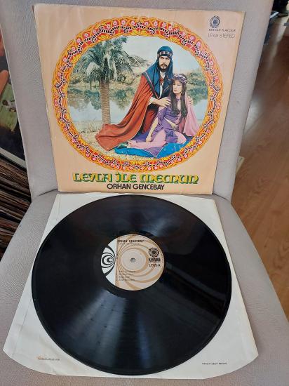 Orhan Gencebay – Leyla İle Mecnun - 1983 Türkiye Basım Albüm - 33 lük LP Plak