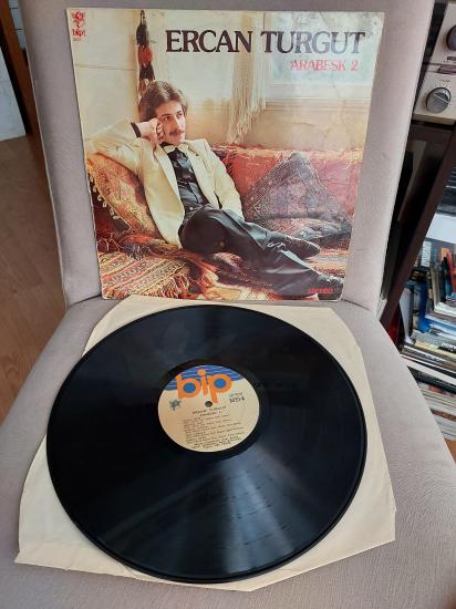 Ercan Turgut – Arabesk 2 - 1981 Türkiye Basım - LP Plak Albüm