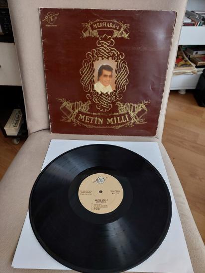 Metin Milli – Merhaba 2 - 1984 Türkiye Basım - LP Plak Albüm