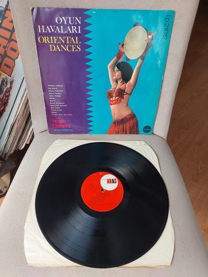 Hüsnü Özkartal ‎– Oyun Havaları = Oriental Dances - 1970 Türkiye Basım 33 lük Albüm LP Plak