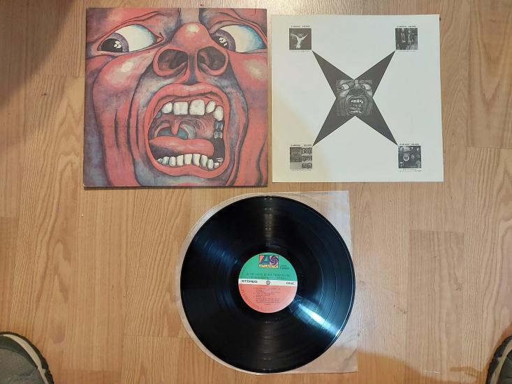 King Crimson – In The Court Of The Crimson King - 1971 Japonya Basım LP Album Plak