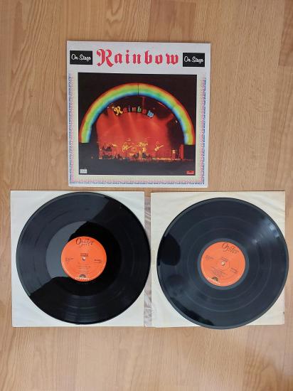 Rainbow – On Stage - 1977 USA Basım 33 Lük Double Plak 2XLP Albüm