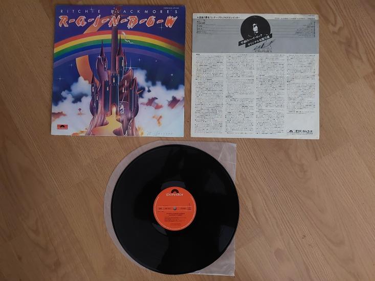 Rainbow – Ritchie Blackmore’s Rainbow - 1980 Japonya Basım 33 Lük Plak LP Albüm