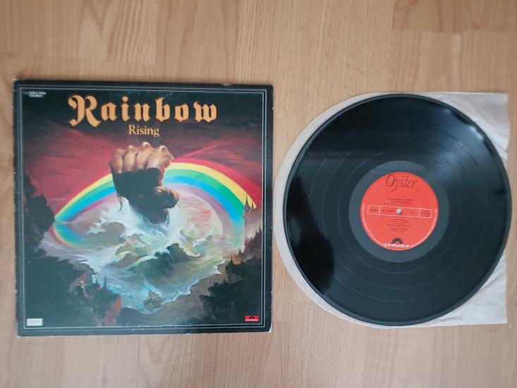 Rainbow - Blackmore’s Rainbow Rainbow Rising - 1976 Japonya Basım 33 Lük Plak LP Albüm