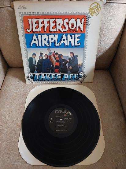 Jefferson Airplane – Jefferson Airplane Takes Off - 1980 USA Basım 33 Lük Plak LP Albüm