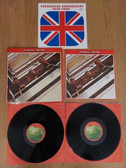 The Beatles – 1962-1966 - 1973 Japonya Basım Double 33 Lük Plak 2XLP Albüm