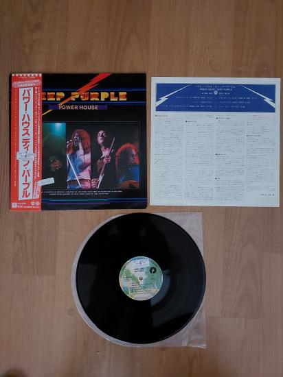 Deep Purple – Power House - 1977 Japonya Basım 33 Lük Plak LP Albüm Obili