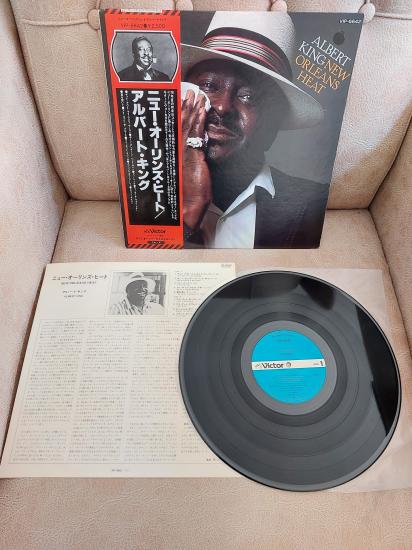 Albert King – New Orleans Heat - Japonya Dönem Basım 33 Lük Plak LP Albüm