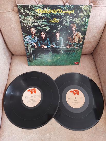Derek & The Dominos – In Concert - 1973 Japonya Basım Double 33 Lük Plak 2XLP Albüm