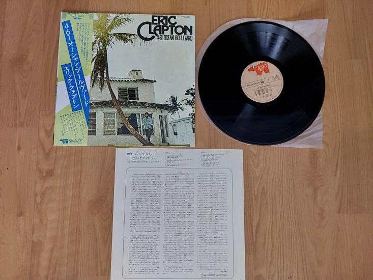 Eric Clapton - 461 Ocean Boulevard - 1981 Japonya Basım - 33lük LP Plak Albüm - Obili