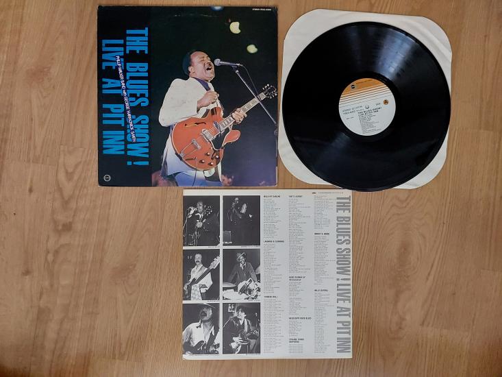 Phillip Walker Band With George ’Harmonica’ Smith* – The Blues Show! Live At Pit Inn - 1979 Japonya Basım - 33lük LP Plak Albüm