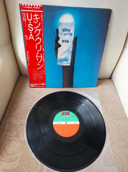 King Crimson - USA - 1977 Japonya Baskı LP Albüm - 33 Lük Plak