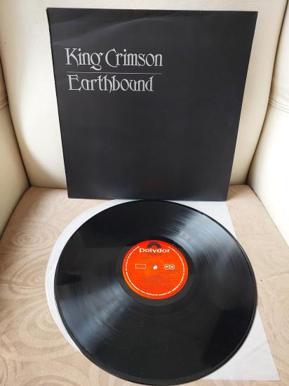 King Crimson – Earthbound - 1977 İngiltere Basım - 33lük LP Plak Albüm