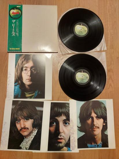 The Beatles ‎– The Beatles ( White Album) - 1972 Japonya Numaralı Basım Double Album - 33 Lük 2XLP Plak