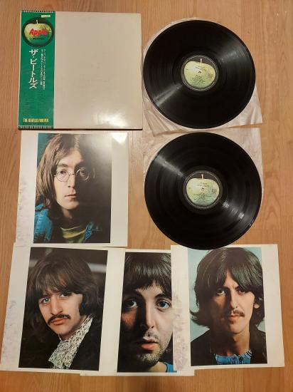 The Beatles ‎– The Beatles ( White Album) - 1972 Japonya Numaralı Basım  Album - 33 Lük 2XLP Plak