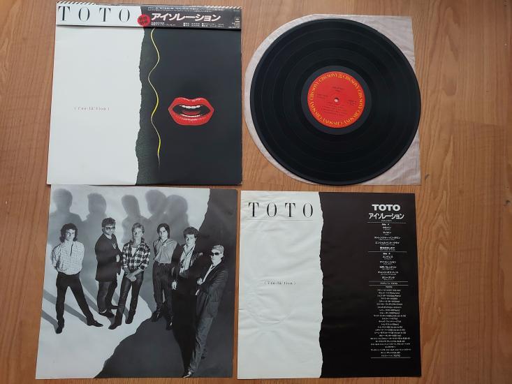 Toto – Isolation - 1984 Japonya Basım 33 Lük LP Albüm Plak