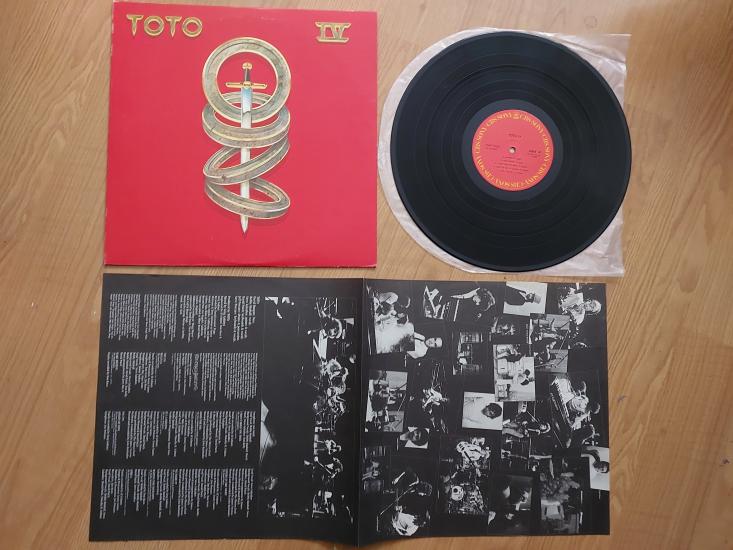 Toto – Toto IV - 1982 Japonya Basım 33 Lük LP Albüm Plak Obisiz