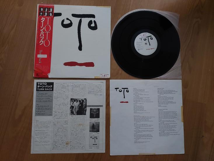 Toto – Turn Back - 1981 Japonya Basım 33 Lük LP Albüm Plak