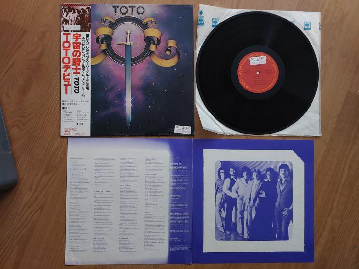 Toto – Toto - 1984 Japonya Basım 33 Lük LP Albüm Plak