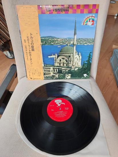 Hilmi Rit – La Turquie - 1973 Japonya Basım 33 Lük LP Albüm Plak Obili