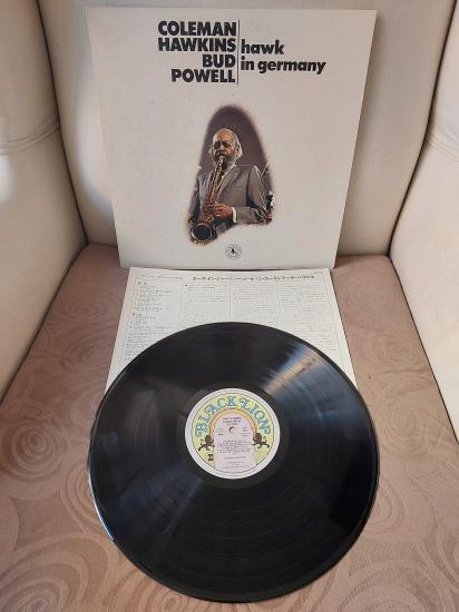 Coleman Hawkins & Bud Powell – Hawk In Germany -1984 Japonya Basım Albüm -33 lük LP Plak Obisiz
