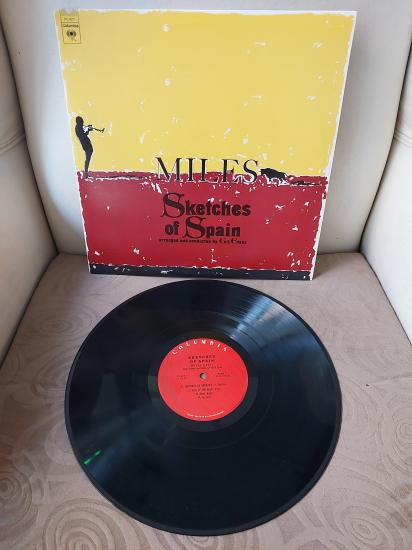 Miles Davis – Sketches Of Spain ( Rodrigo nun Gitar Konçertosu)1974 USA Basım Albüm-33 lük LP Plak