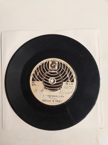 Erkin Koray - Fesuphanallah / Komşu Kızı - 1974 Türkiye Basım 45 Lik Plak