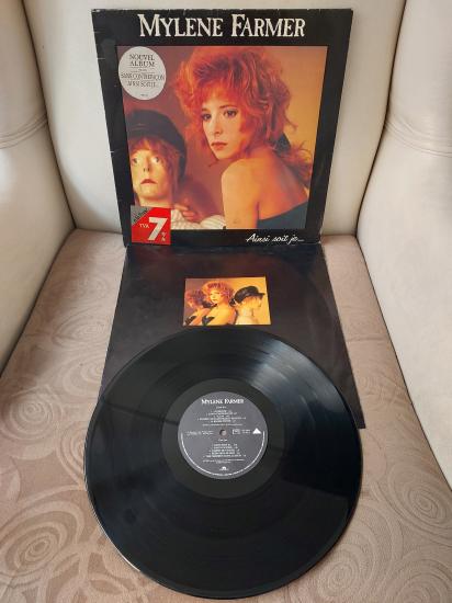 Mylene Farmer* – Ainsi Soit Je... - 1988 Fransa Basım Albüm - LP Plak