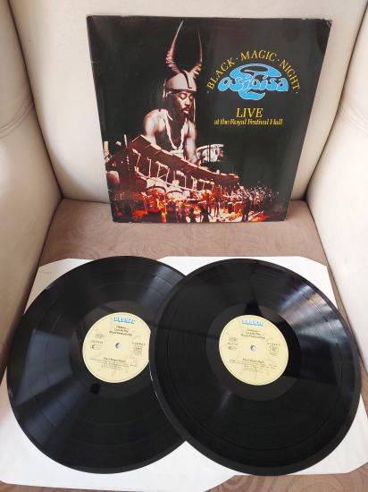 Osibisa – Black Magic Night - 1977 Almanya Basım Albüm - Double Plak 2XLP