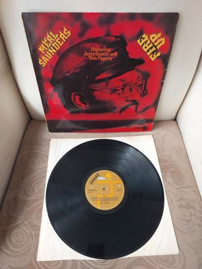 Merl Saunders Featuring Jerry Garcia And Tom Fogerty ‎– Fire Up -1973 Almanya Basım Albüm - LP Plak