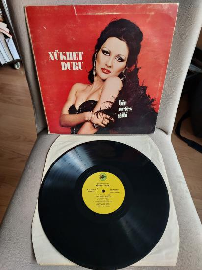 Nükhet Duru – Bir Nefes Gibi - 1977 Türkiye Basım Albüm LP Plak