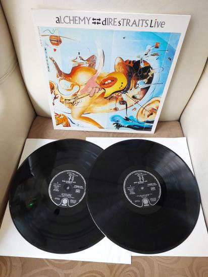Dire Straits – Alchemy - Dire Straits Live - 1984 Fransa Basım - Double 2XLP Plak
