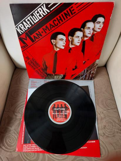 Kraftwerk – The Man Machine - 1978 Fransa Basım Albüm - LP Plak