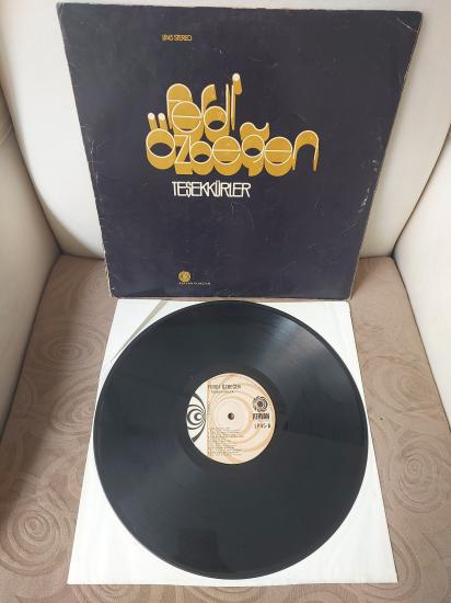 Ferdi Özbeğen Teşekkürler - 1979 Türkiye Basım Albüm LP Plak - Dönem Basım