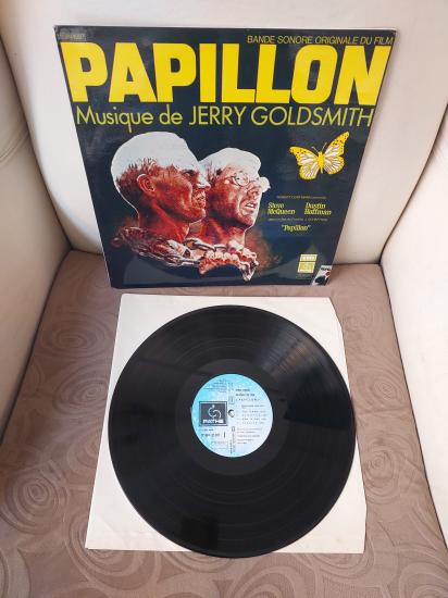 Jerry Goldsmith – Papillon - 1974 Fransa Basım Soundtrack Albüm - LP Plak