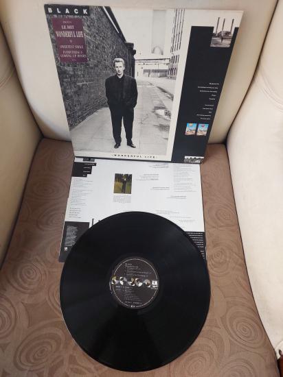 Black – Wonderful Life - 1987 Almanya Basım Albüm - LP Plak