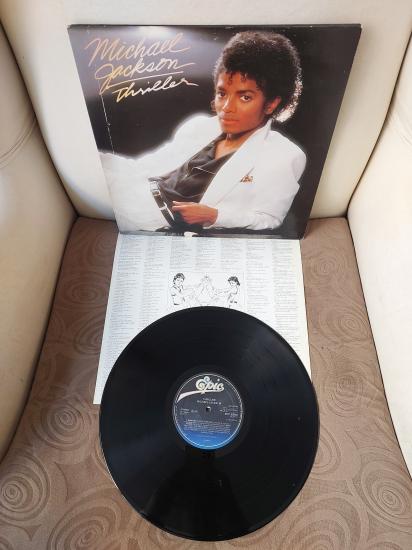 Michael Jackson – Thriller - 1982 Hollanda Basım Albüm - LP Plak