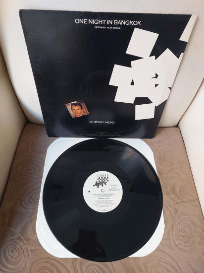 Murray Head – One Night In Bangkok - 1984 USA Basım Maxi Single Plak