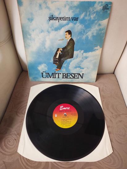 Ümit Besen – Şikayetim Var - 1980 Türkiye Basım - LP Plak Albüm